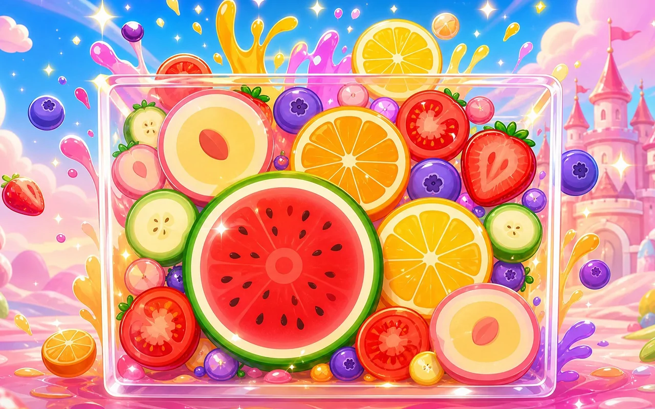 Pome Thrive fruit merge gameplay banner